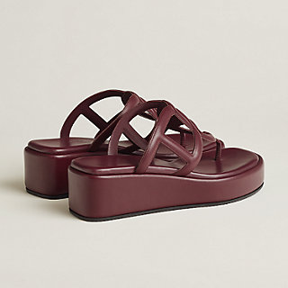＊エレガント＊【HERMES】ジブシー サンダル Gipsy 厚底 夏にピッタリ♡【エルメス】ジプシーサンダル 厚底ヒール